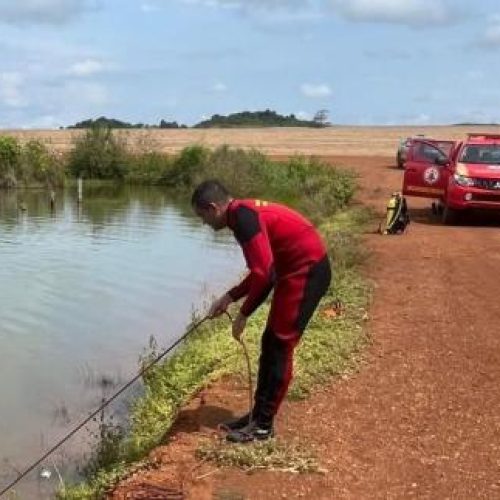 TINHA BEBIDO: Bombeiros militares localizam corpo de homem que se afogou em represa de MT