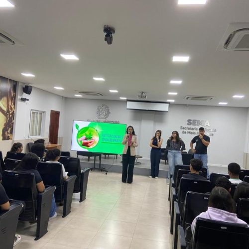 EDUCAÇÃO AMBIENTAL: Projeto recebe estudantes do Centro de Referência do IFMT de Jaciara