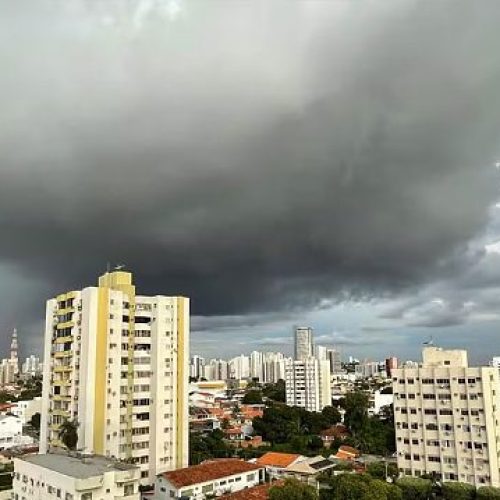 Cuiabá tem previsão de chuva e máxima de 34°C em fim de semana com alerta amarelo em MT