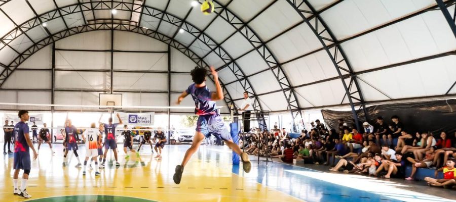 Cerca de 1 mil estudantes disputam Jogos Escolares e Jogos Estudantis Mato-grossenses em Cáceres