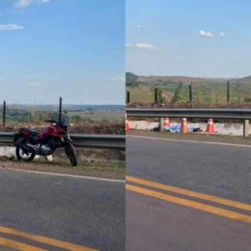 Jovem perde o controle da moto, bate em mureta e morre