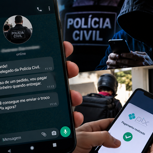 Sorriso: Golpista se passa por delegado, faz pedido em loja e ainda consegue Pix de R$ 129