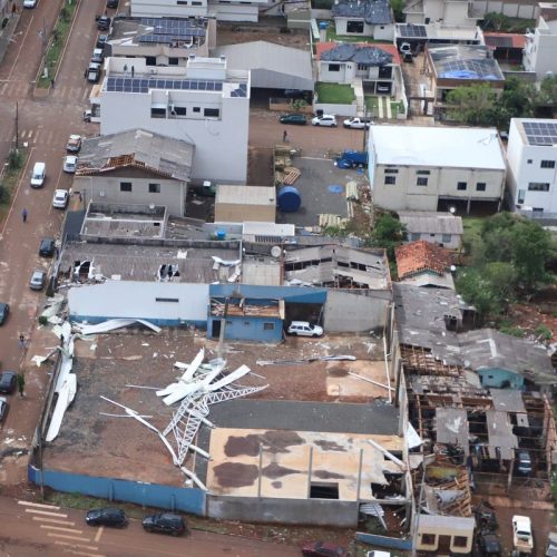 Governo garante verbas e serviços após tornado que atingiu o Paraná
