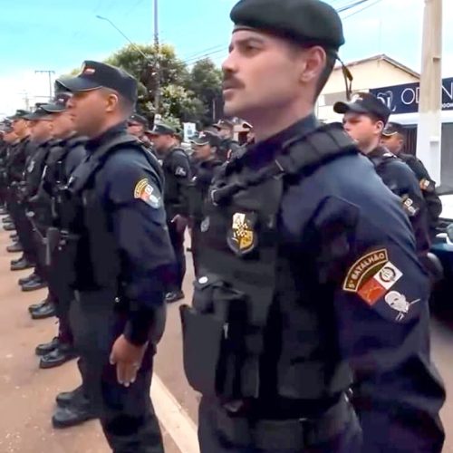 Final de ano: PM inicia operação para combater criminalidade e reduzir acidentes de trânsito