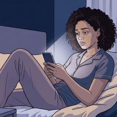 Usar o celular muito tempo antes de dormir pode prejudicar a qualidade do sono