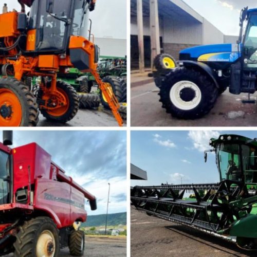 Máquinas agrícolas seminovas: parceria entre Canal Rural e Grupo MF Rural realizará leilões virtuais