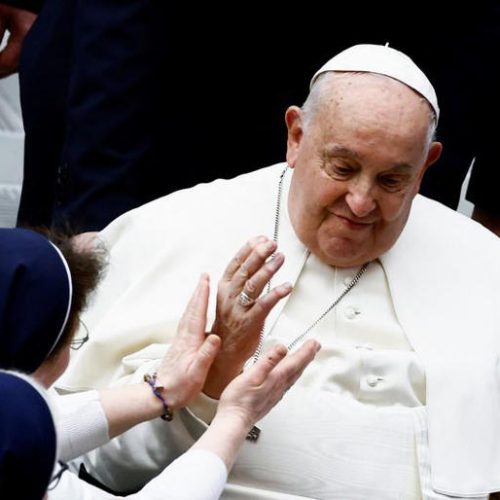 Papa Francisco participa de audiência geral no Vaticano em janeiro 29/01/2025