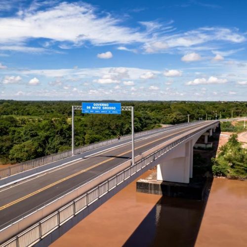 PARQUE ATALAIA: Governo inicia instalação de iluminação pública de nova ponte sobre o Rio Cuiabá