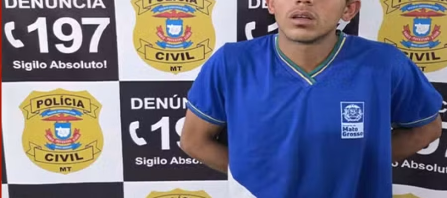 MT: Homem que invadiu colégio, se masturbou e roubou merenda é preso